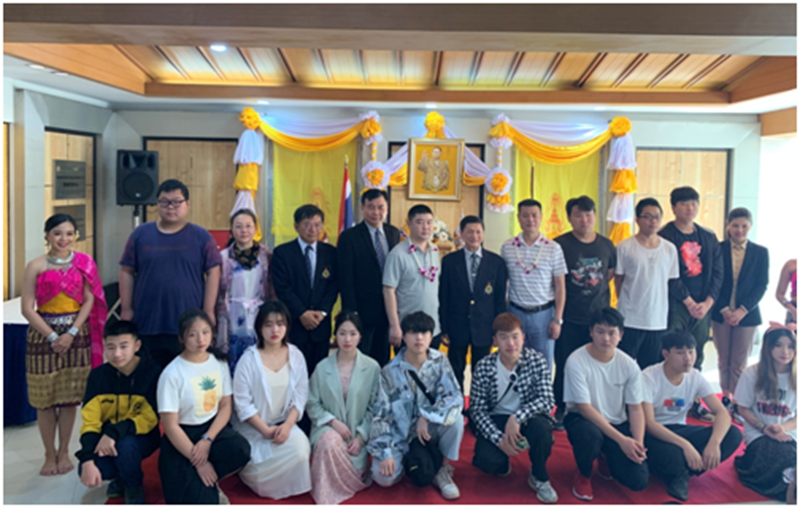 湖南电子科技职业学院国际学院师生赴泰国访问交流